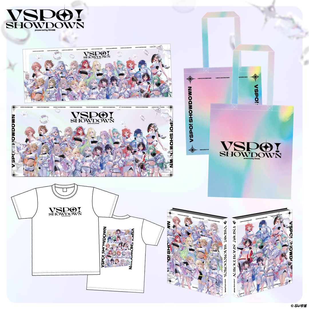 VSPO! SHOWDOWN Venue Sales Merchandise