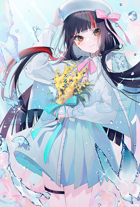 Choya Hanabi Birthday Merch 2026 Hand-Signed Postcard Lottery Entry Page