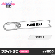 【事前販売】ぶいすぽっ！フェス2025　フライトタグ
