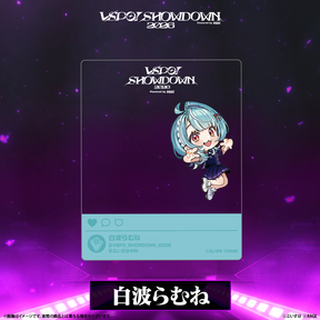 VSPO! SHOWDOWN 2026 SNS-style Clear Card