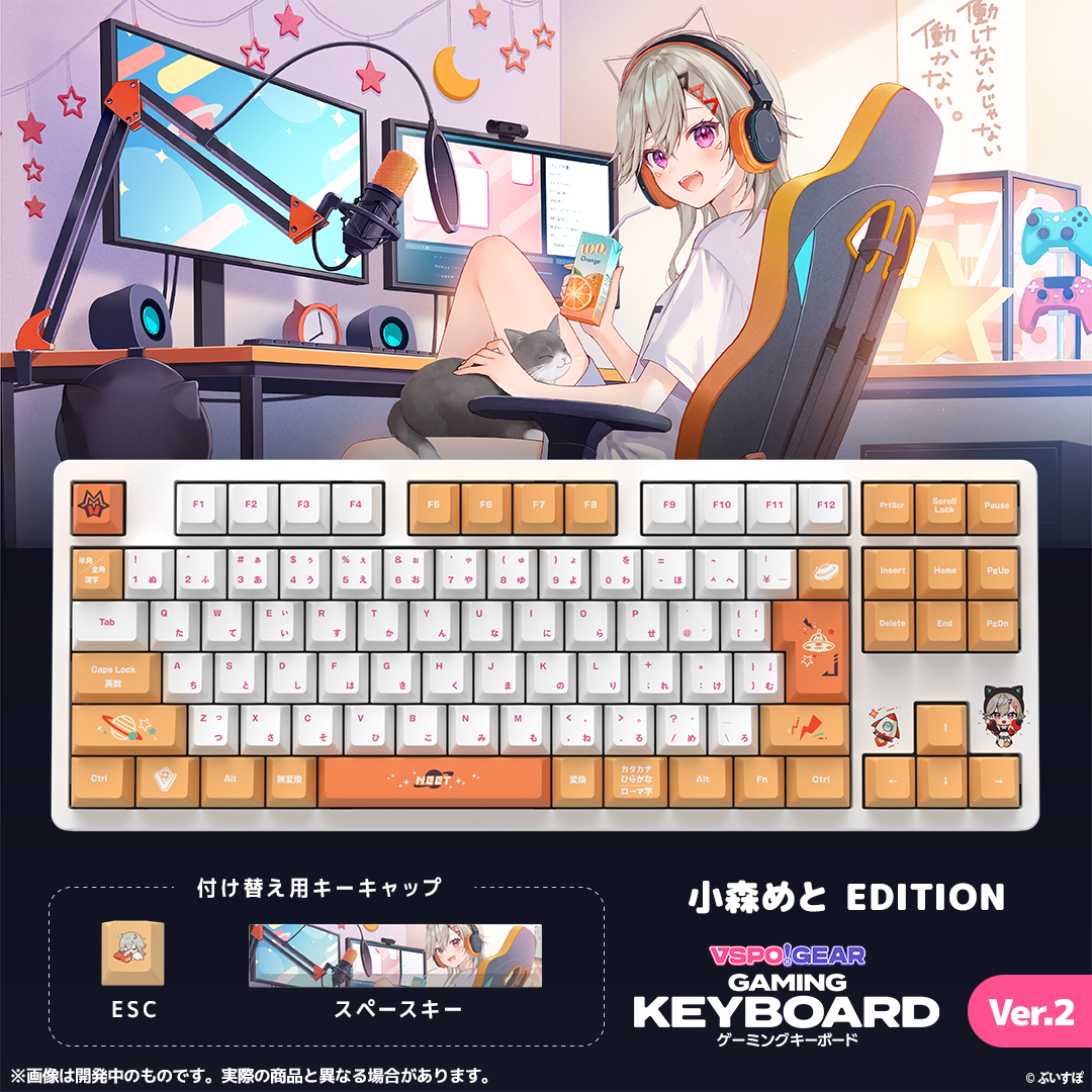 VSPO! GEAR ゲーミングキーボード Ver.2 VSPO! GEAR ゲーミングキーボード Ver.2