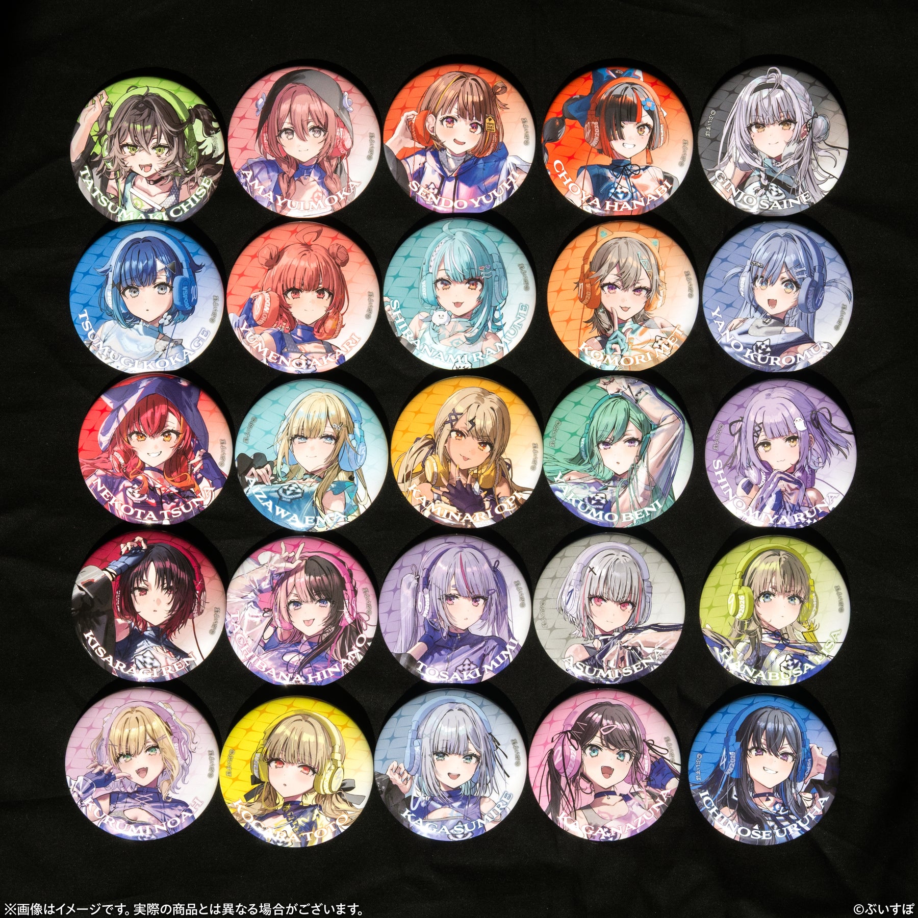 缶バッチ なず THE IDOLM@STER SHINY COLORS Song for Prism Karma / Naraku ランダム