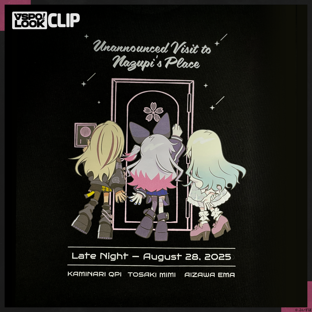 VSPO! LOOK CLIP 来ちゃいましたTEE VSPO! LOOK CLIP 来ちゃいましたTEE