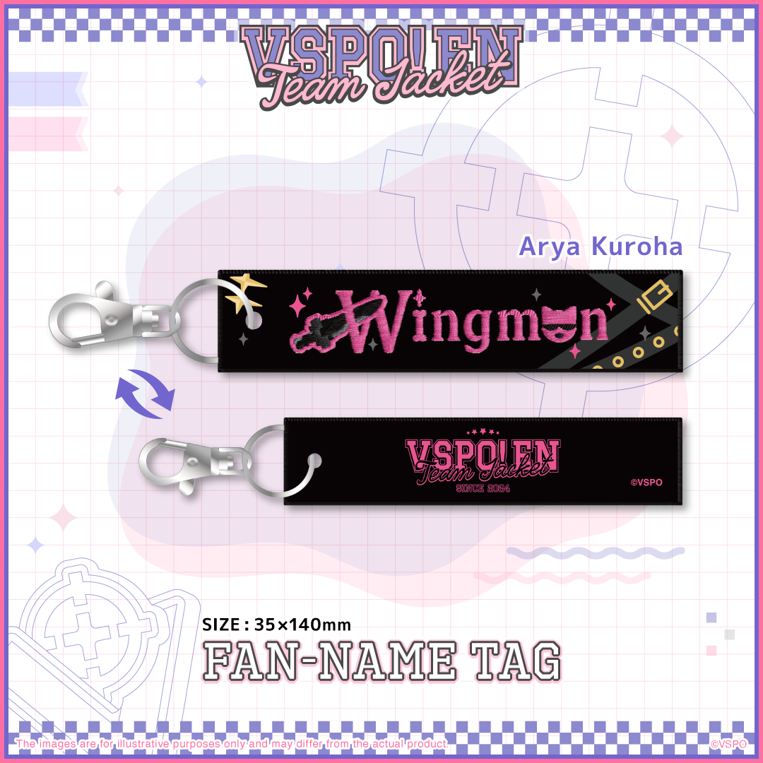 VSPO! EN Team Jacket Series - ファンネームタグ