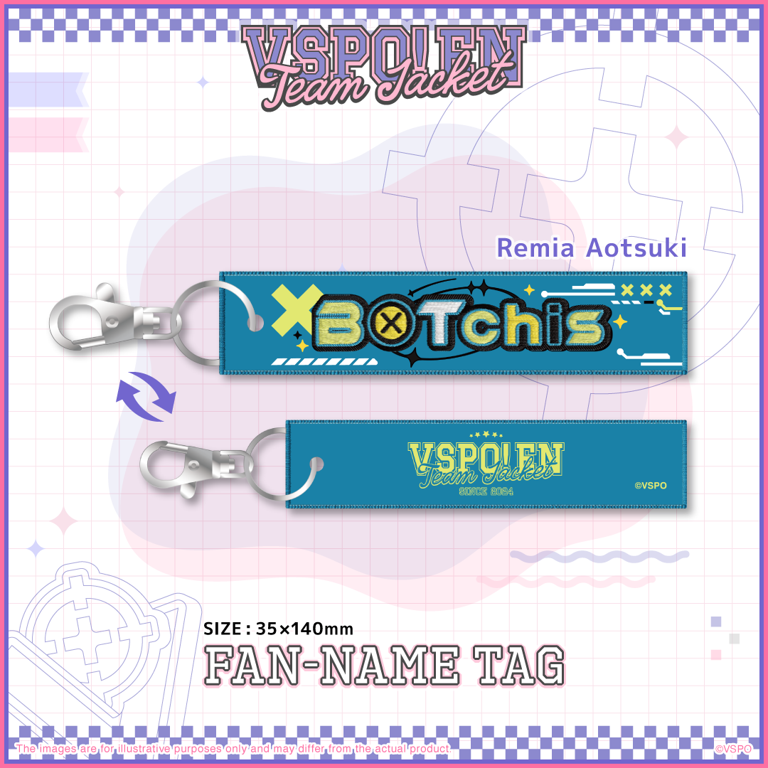 VSPO! EN Team Jacket Series - ファンネームタグ