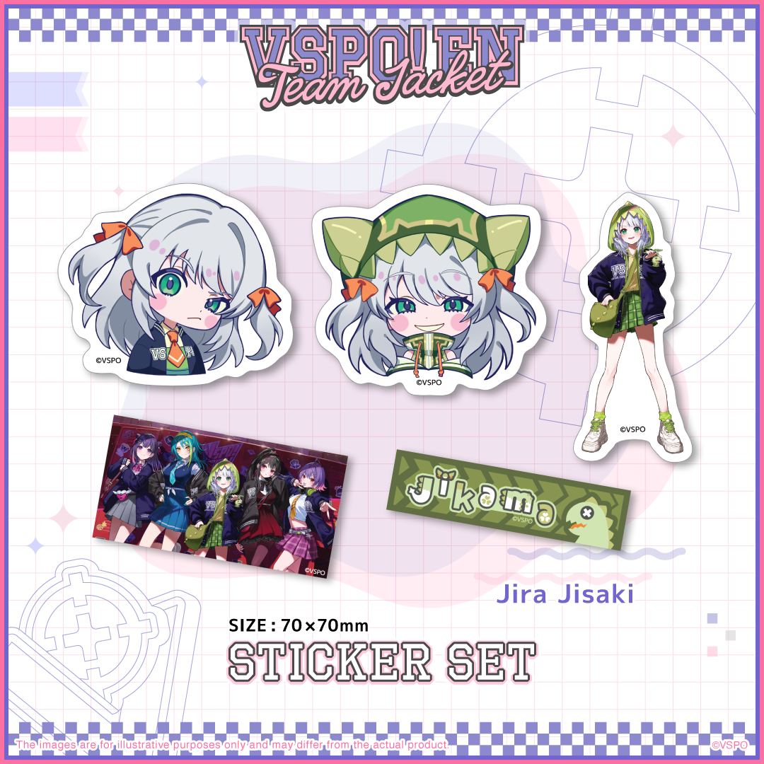 VSPO! EN Team Jacket Series - Sticker Set