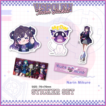 VSPO! EN Team Jacket Series - Sticker Set