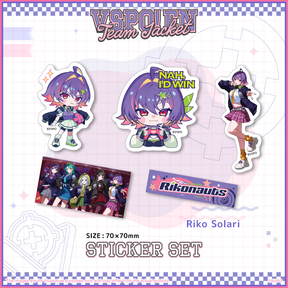 VSPO! EN Team Jacket Series - Sticker Set