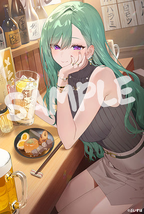 Yakumo Beni 5th Anniversary Merch 2026 Hand-Signed Postcard Lottery Entry Page